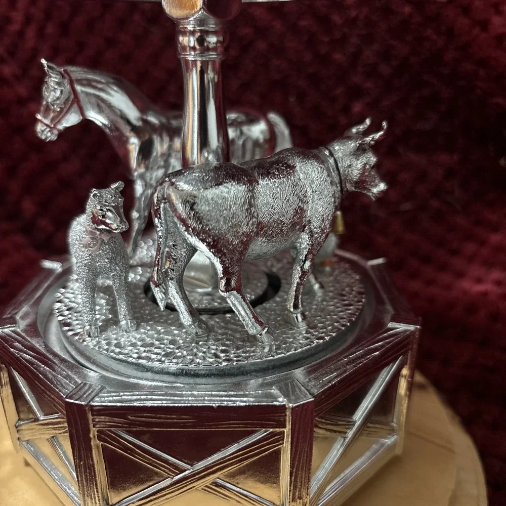 Reed & Barton/Kate Spade Farm Yard Friends Musical Carousel